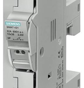 Siemens 3NW74310HG Uchwyt bezpiecznika 30 A 600 V/AC 1 szt. Siemens 3NW74310HG Uchwyt bezpiecznika 30 A 600 V/AC 1 szt.