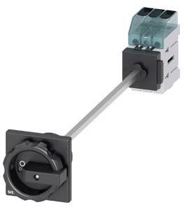 rozłącznik izolacyjny czarny 3 styki 16 mm² 25 A 690 V/AC Siemens 3LD31480TK51 - obrazek 1