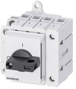 rozłącznik izolacyjny czarny 4 styki 16 mm² 40 A 1 NO, 1 NC 690 V/AC Siemens 3LD33301TL11 - obrazek 1