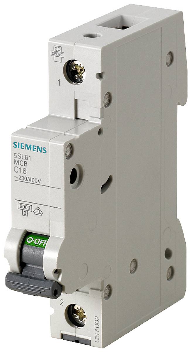 Siemens 5SL61037 5SL6103-7 Wyłącznik automatyczny 3 A 400 V - obrazek 1