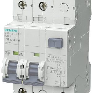 Wyłącznik różnicowoprądowy/automatyczny Siemens 5SU13247FA13 13 A 0.03 A 230 V Wyłącznik różnicowoprądowy/automatyczny Siemens 5SU13247FA13 13 A 0.03 A 230 V