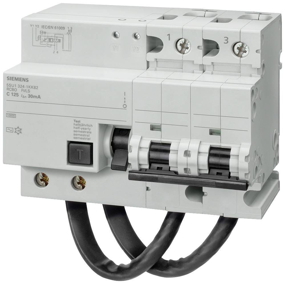 Wyłącznik różnicowoprądowy/automatyczny Siemens 5SU13247KK82 125 A 0.03 A 230 V - obrazek 1