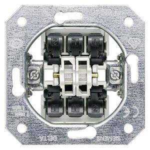 Siemens Osprzęt elektroinstalacyjny Przełącznik do żaluzji Delta 5TA21180KK 1 szt. - obrazek 1