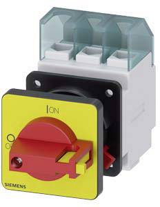 rozłącznik izolacyjny czerwony, żółty 3 styki 16 mm² 25 A 690 V/AC Siemens 3LD21500TK13 - obrazek 1