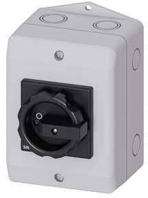 rozłącznik izolacyjny czarny 3 styki 16 mm² 32 A 1 NO, 1 NC 690 V/AC Siemens 3LD22641GP51 - obrazek 1