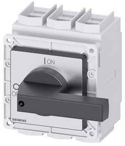 rozłącznik izolacyjny czarny 3 styki 185 mm² 160 A 690 V/AC Siemens 3LD23050TK11 - obrazek 1
