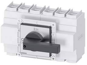 rozłącznik izolacyjny czarny 6 styków 185 mm² 160 A 690 V/AC Siemens 3LD23053VK11 - obrazek 1