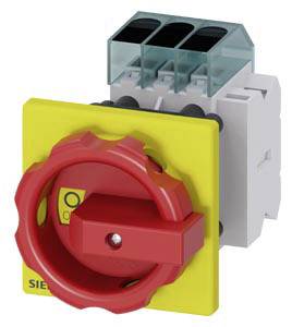 rozłącznik izolacyjny czerwony, żółty 3 styki 16 mm² 16 A 1 NO, 1 NC 690 V/AC Siemens 3LD30541TK53 - obrazek 1