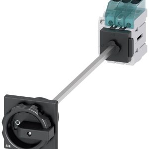 rozłącznik izolacyjny czarny 3 styki 16 mm² 63 A 1 NO, 1 NC 690 V/AC Siemens 3LD34481TK51 rozłącznik izolacyjny czarny 3 styki 16 mm² 63 A 1 NO, 1 NC 690 V/AC Siemens 3LD34481TK51