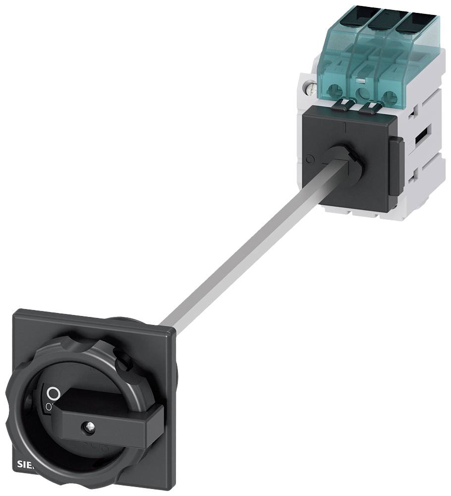 rozłącznik izolacyjny czarny 3 styki 16 mm² 63 A 1 NO, 1 NC 690 V/AC Siemens 3LD34481TK51 - obrazek 1