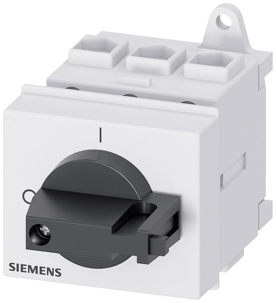 rozłącznik izolacyjny czarny 3 styki 16 mm² 25 A 690 V/AC Siemens 3LD21300TK11 - obrazek 1