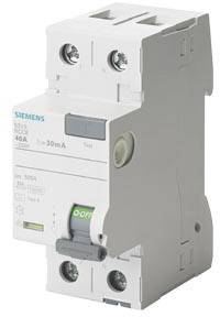 Siemens 5SV33146KK13 Wyłącznik różnicowoprądowy A 40 A 0.03 A 125 V - obrazek 1