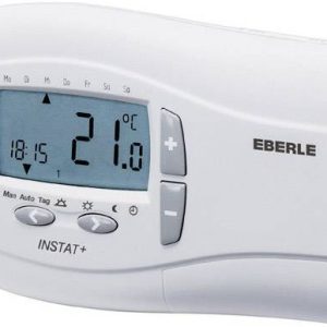 Termostat pokojowy Eberle Instat Plus 3 R 0537 20 141 900, Zakres regulacji temperatury: 7 do 32 °C Termostat pokojowy Eberle Instat Plus 3 R 0537 20 141 900, Zakres regulacji temperatury: 7 do 32 °C