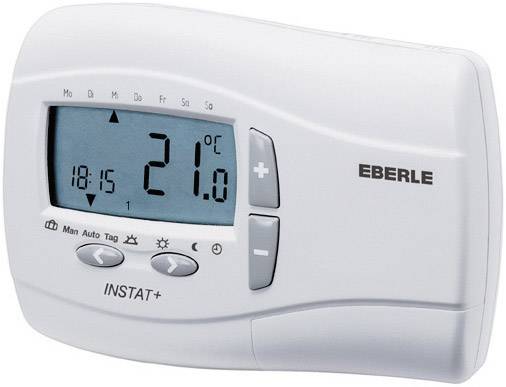 Termostat pokojowy Eberle Instat Plus 3 R 0537 20 141 900, Zakres regulacji temperatury: 7 do 32 °C - obrazek 1