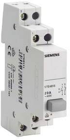 Przycisk szary 20 A 3 NO Siemens 5TE4812 - obrazek 1