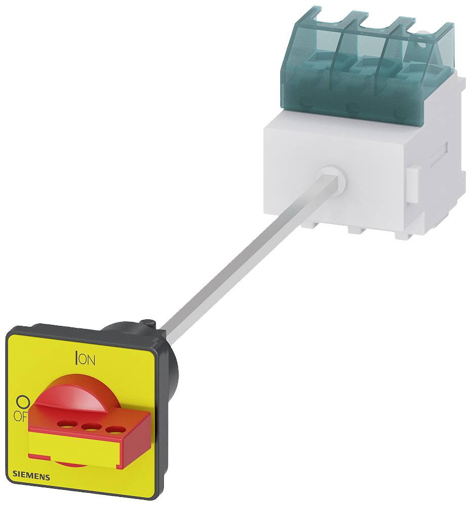 rozłącznik izolacyjny czerwony, żółty 3 styki 35 mm² 63 A 690 V/AC Siemens 3LD25170TK13 - obrazek 1