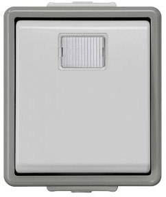 Siemens Osprzęt elektroinstalacyjny Przycisk Delta szary 5TD4706 1 szt. - obrazek 1