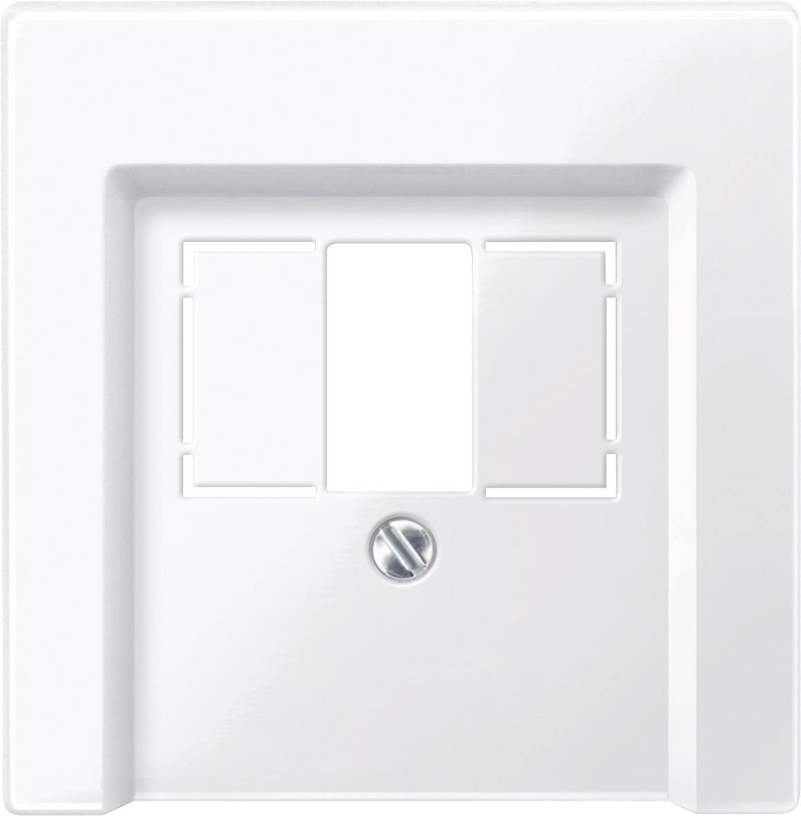 Merten Zaślepka Gniazdo TAE System M, 1-M, M-Smart, M-Plan, M-Creativ biały (błyszczący) 296019 1 szt. - obrazek 1