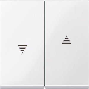Merten Zaślepka Przełącznik do żaluzji System M, 1-M, M-Smart, M-Plan, M-Creativ biały (błyszczący) 432419 1 szt.