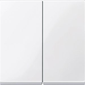 Merten Zaślepka Przełącznik seryjny System M, 1-M, M-Smart, M-Plan, M-Creativ biały (błyszczący) 432519 1 szt.