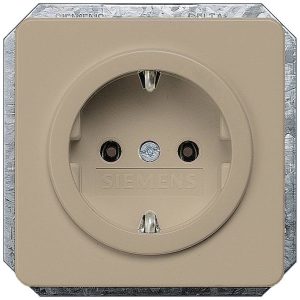 Siemens Osprzęt elektroinstalacyjny Pokrywa gniazdka brąz 5UH1225 1 szt. Siemens Osprzęt elektroinstalacyjny Pokrywa gniazdka brąz 5UH1225 1 szt.