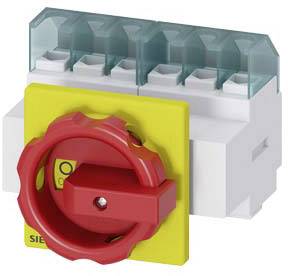 rozłącznik izolacyjny czerwony, żółty 6 styków 16 mm² 25 A 690 V/AC Siemens 3LD21033VK53 - obrazek 1