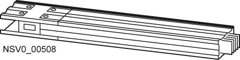 Siemens BVP:261723 BD2C-3-400 SO-2 System kolejowy miedź 400 A 690 V 1 szt. - obrazek 1