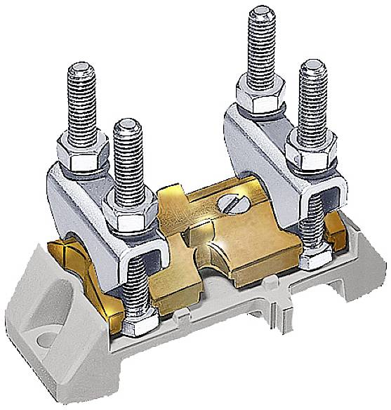 Siemens 8JK4061 Izolowany zacisk 1-biegunowy, 630A, wejście/wyjście 1x 50-240/1x 50-240 mm² Blok zacisków 1 szt. - obrazek 1