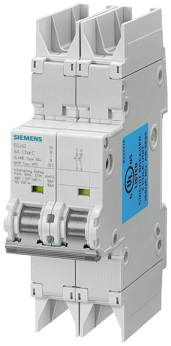 Wyłącznik automatyczny Siemens 5SJ4215-7HG42 5SJ42157HG42, 400 V, 1.6 A - obrazek 1