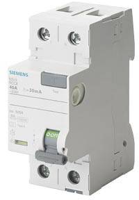 Siemens 5SV36147 Wyłącznik różnicowoprądowy F 40 A 0.3 A 230 V - obrazek 1