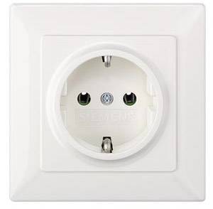 Gniazdo podtynkowe Siemens 5UB1580 biały - obrazek 1