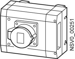 Siemens BVP:034270 BD01-AK1X/CEE16 3S14 Kaseta odpływowa szary błyszczący 16 A 230 V/AC 1 szt. - obrazek 1