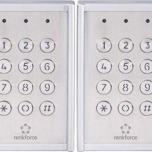 Zamek kodowy Renkforce RF-3422560 nadtynkowy IP65 z podświetlaną klawiaturą Zamek kodowy Renkforce RF-3422560 nadtynkowy IP65 z podświetlaną klawiaturą