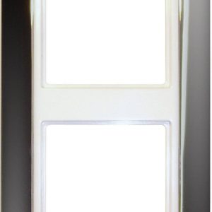 Ramka Jung AP584GCRWW chrom, śnieżnobiały Ramka Jung AP584GCRWW chrom, śnieżnobiały