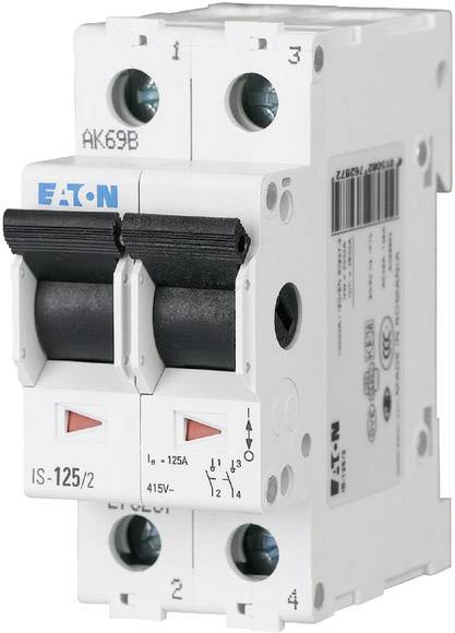 Włącznik główny 2 styki 20 A 2 NC, 2 NO 240 V/AC Eaton 276259 - obrazek 1