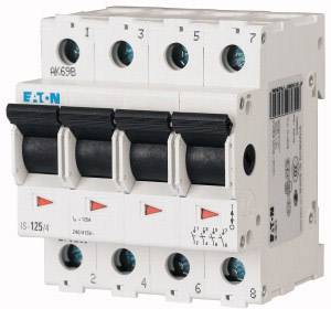 Włącznik główny 4 styki 32 A 4 NC, 4 NO 240 V/AC Eaton 276269 - obrazek 1