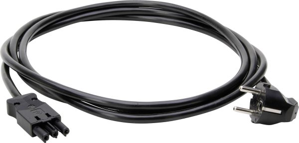 Kabel sieciowy Kopp 226403049 1 szt. czarny 3.00 m
