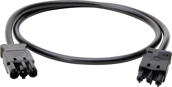 Kabel sieciowy Kopp 226501040 1 szt. czarny 1.00 m