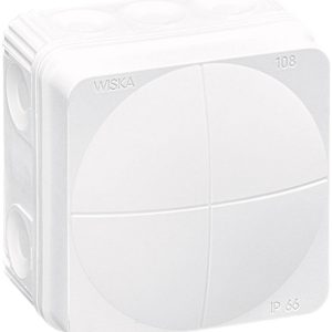 Skrzynka przyłączeniowa Wiska Combi 108/leer/W, IP66, (D x S x W) 76 x 76 x 51 mm, biały, 1 szt. Skrzynka przyłączeniowa Wiska Combi 108/leer/W, IP66, (D x S x W) 76 x 76 x 51 mm, biały, 1 szt.