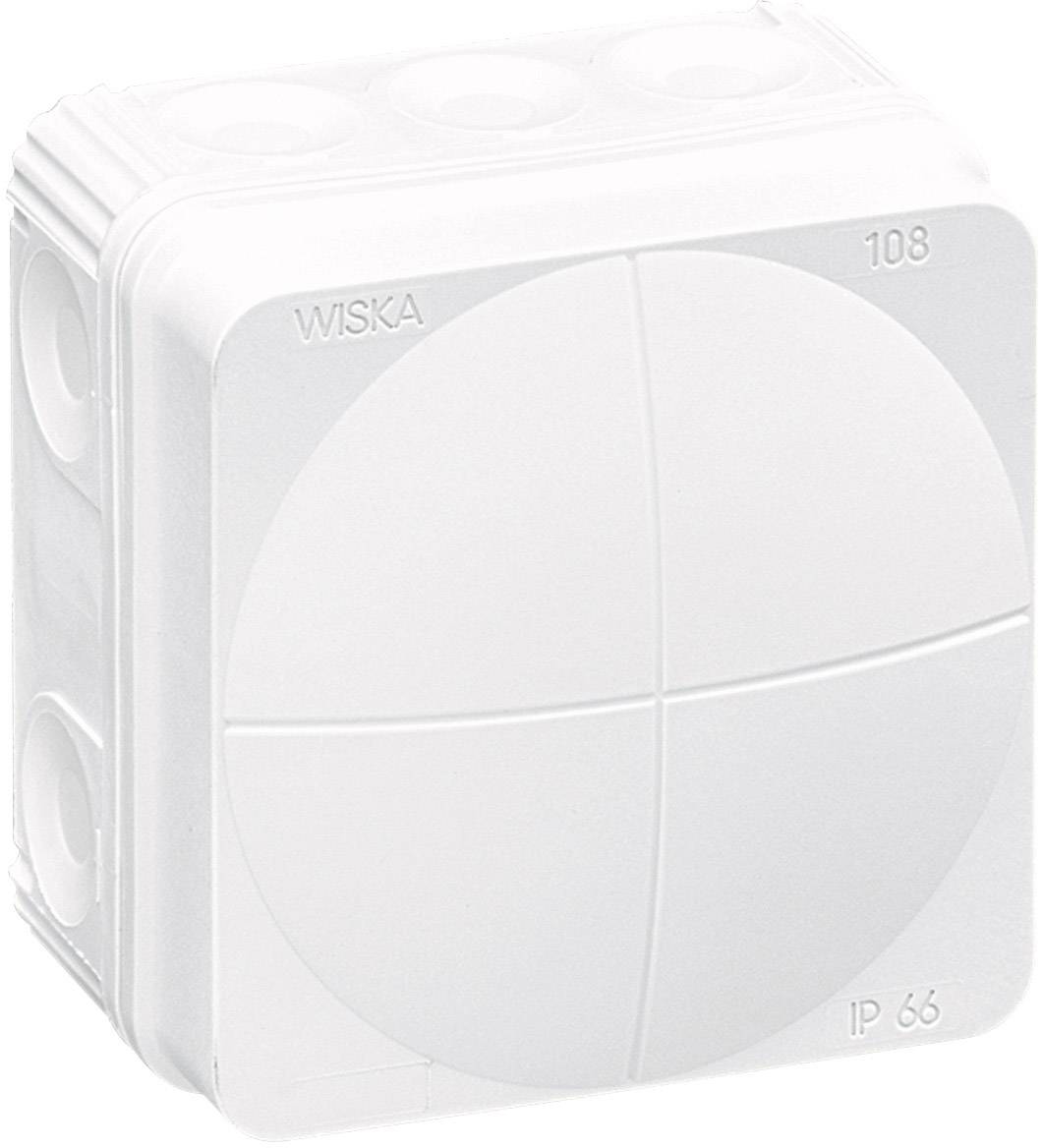Skrzynka przyłączeniowa Wiska Combi 108/leer/W, IP66, (D x S x W) 76 x 76 x 51 mm, biały, 1 szt. - obrazek 1