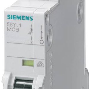 Siemens 5SY71018 5SY7101-8 Wyłącznik automatyczny 1 A 230 V, 400 V Siemens 5SY71018 5SY7101-8 Wyłącznik automatyczny 1 A 230 V, 400 V