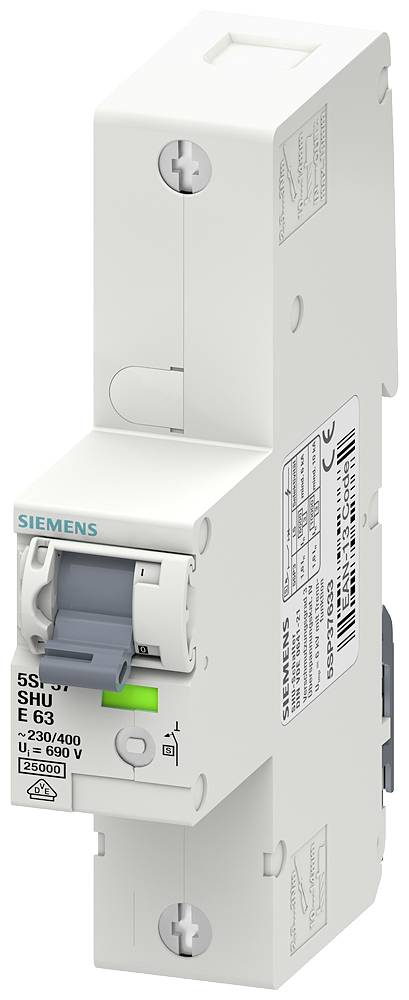 Siemens 5SP37203 5SP3720-3 Wyłącznik główny bezpieczeństwa 20 A 230 V, 400 V - obrazek 1
