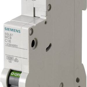 Siemens 5SL61257 5SL6125-7 Wyłącznik automatyczny 1 styk 25 A 230 V, 400 V Siemens 5SL61257 5SL6125-7 Wyłącznik automatyczny 1 styk 25 A 230 V, 400 V