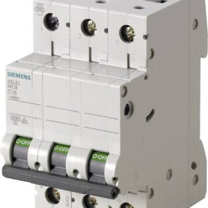 Wyłącznik instalacyjny Siemens LS-SCHALTER 6KA, C 10 A 3-biegunowe Wyłącznik instalacyjny Siemens LS-SCHALTER 6KA, C 10 A 3-biegunowe