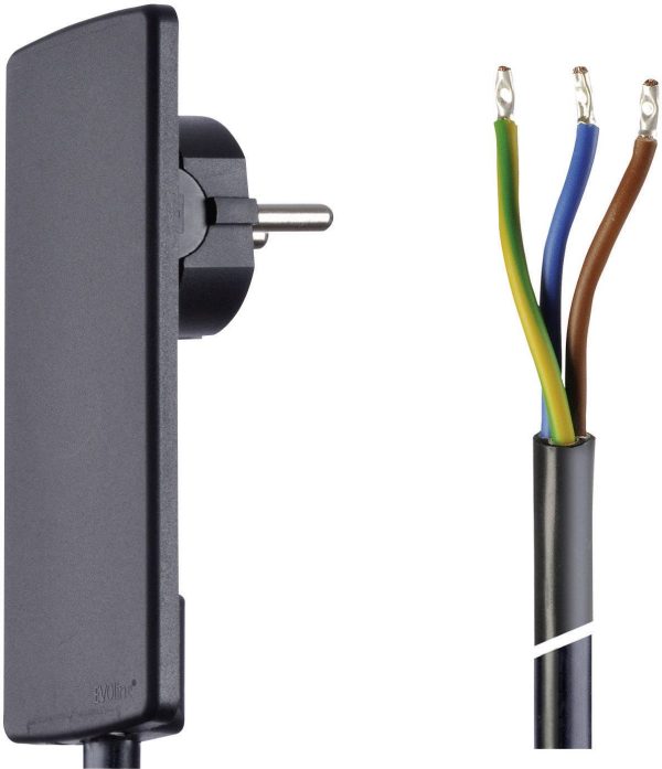 kabel EVOline 151000151100, H05VV 3G 1,5 mm², 1.50 m