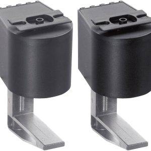 Zaciski montażowe EVOline 99090205, 8 – 40 mm, czarne, 2 szt. Zaciski montażowe EVOline 99090205, 8 – 40 mm, czarne, 2 szt.