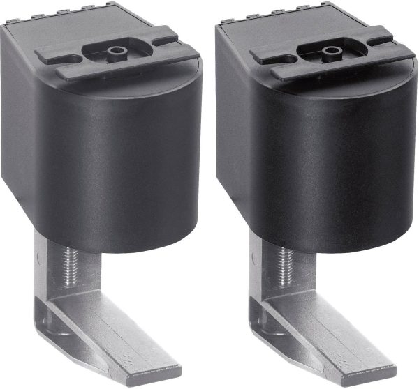 Zaciski montażowe EVOline 99090205, 8 – 40 mm, czarne, 2 szt.