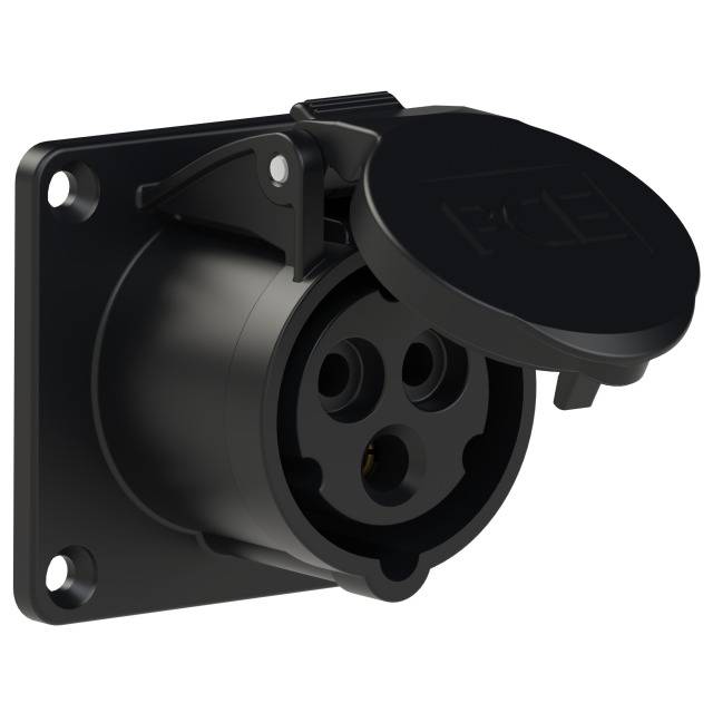 Gniazdo PCE 313-6TTX, 230 V, 16 A, IP44 - obrazek 1