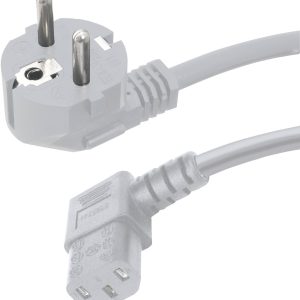 Kabel zasilający HAWA 1008239, H05VV- F 3G1 , 0, 250 V, 2,5 m, wtyczka IEC 10 Kabel zasilający HAWA 1008239, H05VV- F 3G1 , 0, 250 V, 2,5 m, wtyczka IEC 10