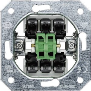 Siemens Osprzęt elektroinstalacyjny Płytka przycisku Przełącznik schodowy Delta aluminiowy (metaliczny) 5TA2118 1 szt. Siemens Osprzęt elektroinstalacyjny Płytka przycisku Przełącznik schodowy Delta aluminiowy (metaliczny) 5TA2118 1 szt.